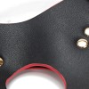 bondage PU leren kattenmasker zwart rood