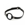 Bondage Play leren mondknevel met O-ring