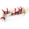 bondage set 7 gespen rood