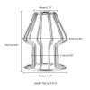 buttplug speculum metaal rvs