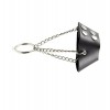 metalen cock ring nep leren band