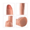 siliconen realistische dildo bruin
