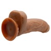 Realistische blanke dildo met zuignap - 18 cm