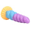 gekleurde real dildo met zuignap
