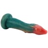 Siliconen gekleurde dildo met zuignap - 20 cm