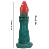 Siliconen gekleurde dildo met zuignap - 20 cm