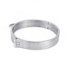 halsband bondage metaal met ring