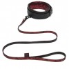 fifty shades leren halsband met aanlijnketting