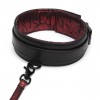 fifty shades leren halsband met aanlijnketting