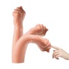 siliconen fisting dildo bruin sex