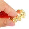 gouden stalen cockring schedels