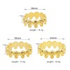 gouden stalen penis ring schedels