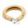 halsband geweven touw met slot