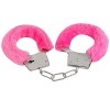 handboeien roze bont fun gadget