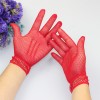 sexy handschoenen visnet rood