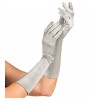 handschoenen zilver sexy satijn