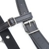 harnas PU leer met riem en ring