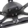 Fetish hoofdharnas met mondknevel sextoy