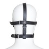 Fetish hoofdmondknevelharnas met  bdsm