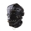 Hoofdmasker geblindeerd met gespen en sloten