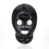 Hoofdmasker met mond en oog gaten zwart