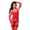 Amorable compleet korset rood