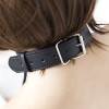 kunst lederen collar bondage tepel toys