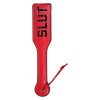 kunst lederen paddle slut rood