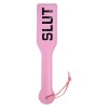 kunst lederen paddle slut roze