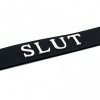 latex play slut bondage halsband