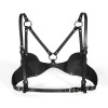 leren bondage harnas bh dames