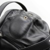 Leren hoofdmasker met blinddoek bdsm
