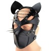 leren kattenmasker spikes