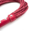 leren sm zweep rood