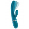 Liebe Bend It Plus Tarzan Vibrator blauw siliconen