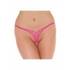 Amorable open G-string - roze