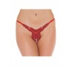 Amorable open vlinder string - rood