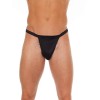 lingerie mannen string zwart