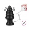 LoveToy - King Size Vibrating Anal Cracker 18 cm - Zwart.
