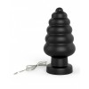 LoveToy - King Size Vibrating Anal Cracker 18 cm - Zwart.