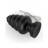 LoveToy - King Size Vibrating Anal Cracker 18 cm - Zwart.
