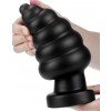 LoveToy - King Size Vibrating Anal Cracker 18 cm - Zwart.