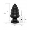 LoveToy - King Size Vibrating Anal Cracker 18 cm - Zwart.