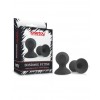 love toy siliconen tepel zuigers - zwart