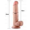 Love toy real skin dildo 20cm sex homo anaal