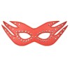 luxe oogmasker studs rood