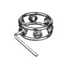 metalen cock ringen bondage