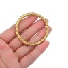 metalen cockring goudkleurig 41mm