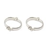 Handboeien met ketting - zilver