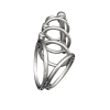 metalen penis kooi